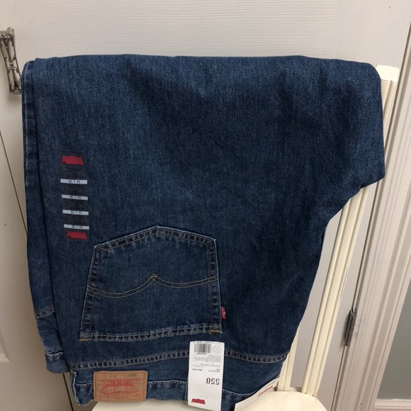 NWT Levi’s Big & Tall 550 Relaxed Fit Jeans - Picture 1 of 3